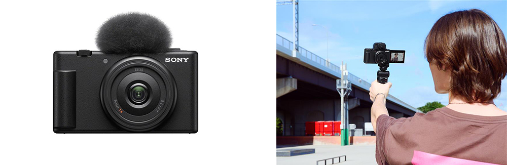 Nový fotoaparát Sony ZV-1F pripravený na váš vlog