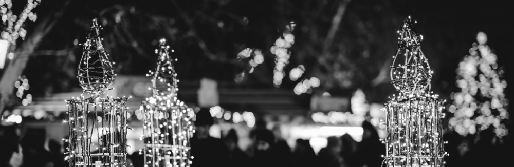 Vianoce čiernobielo