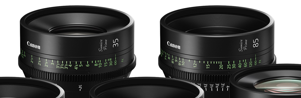 Nová séria filmových objektívov Sumire Prime od Canonu