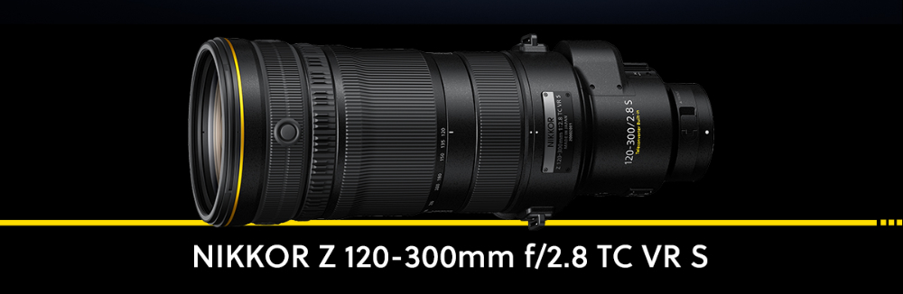 Nikon vyvíja NIKKOR Z 120-300mm f/2.8 TC VR S so vstavaným telekonvertorom