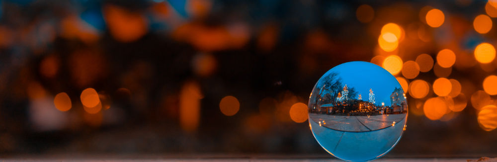 Príbeh fotografie: Vianoce s lensball