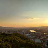 Trenčín z Trenčianskeho hradu