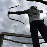 Lucy in the Sky - with her bow