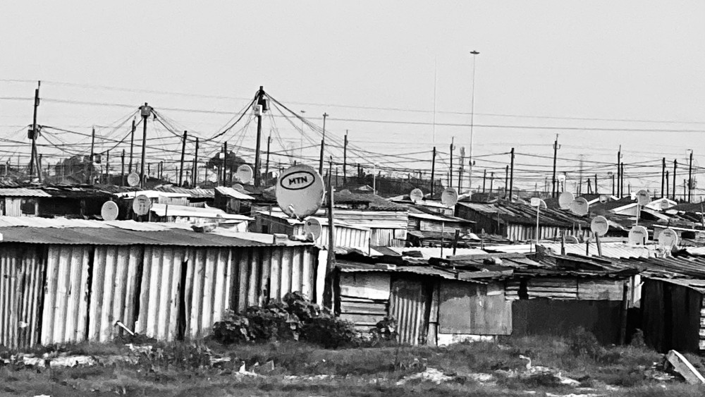 Slum v Juhoafrickej republike
