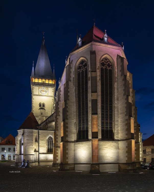 Bazilika sv. Egídia v Bardejove.