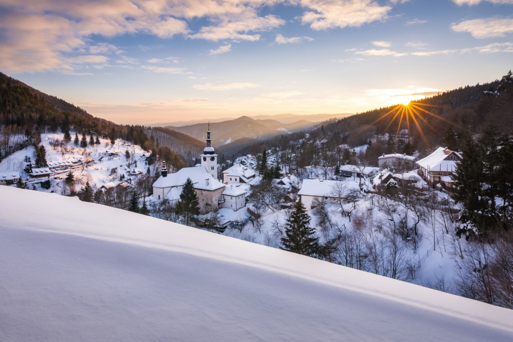 Zima v Španej Doline