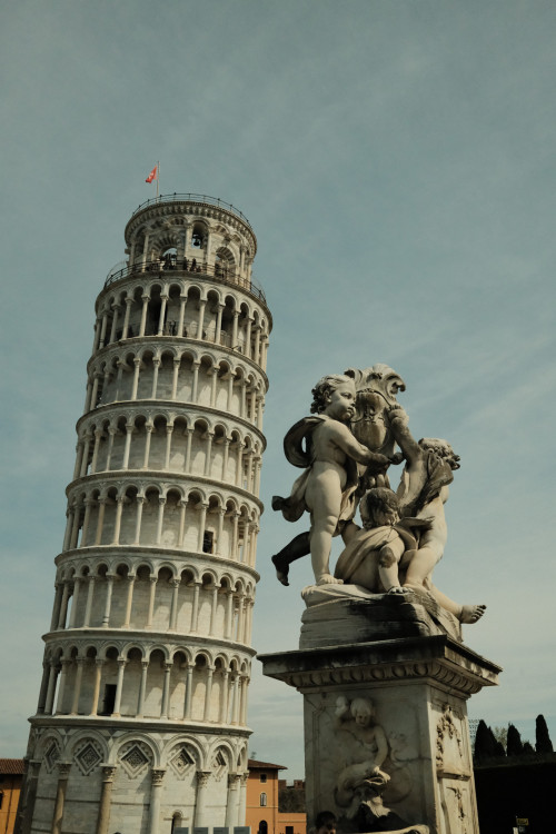 Torre pendente di Pisa & fontana dei Putt.