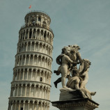 Torre pendente di Pisa & fontana dei Putt.
