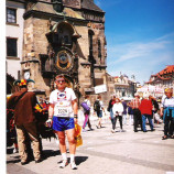Najkrajšie foto, Praha, maratón, 1997