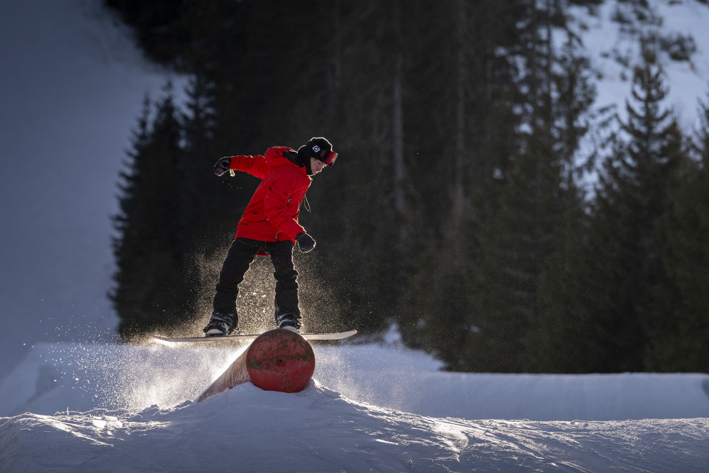 Freestyle snowboarding