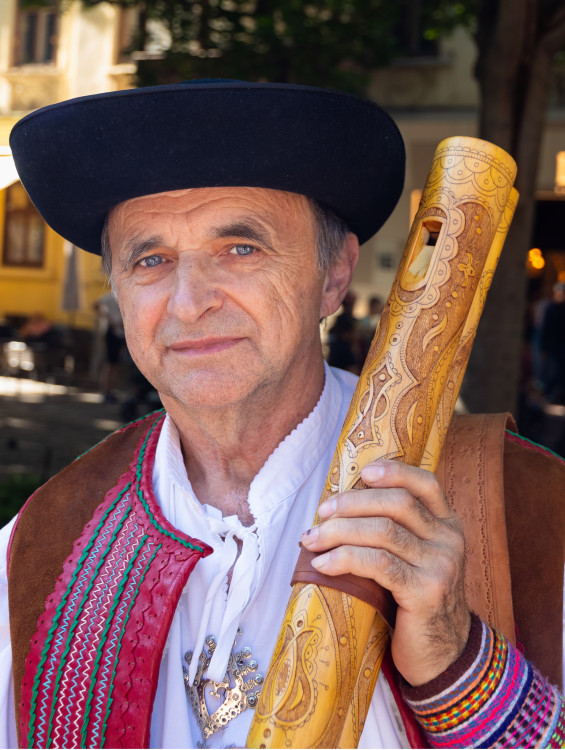 Muž s fujarou