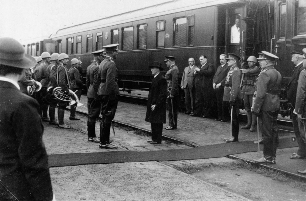 Návšteva prezidenta Beneša v Žiline roku 1936.