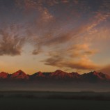 Ranné Tatry z okolia Popradu