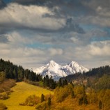 Vyšné Ružbachy - pohlad na Belianske Tatry