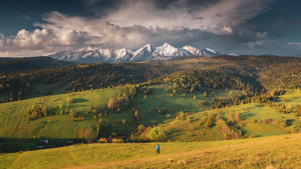 Belianske Tatry z Pienin