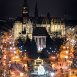 Sviatočné srdce Košíc