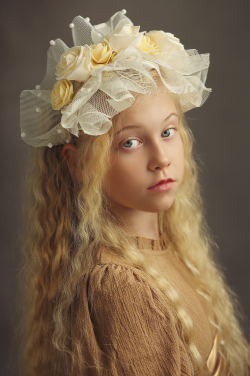 Rembrantove svetlo. Detsky portret.