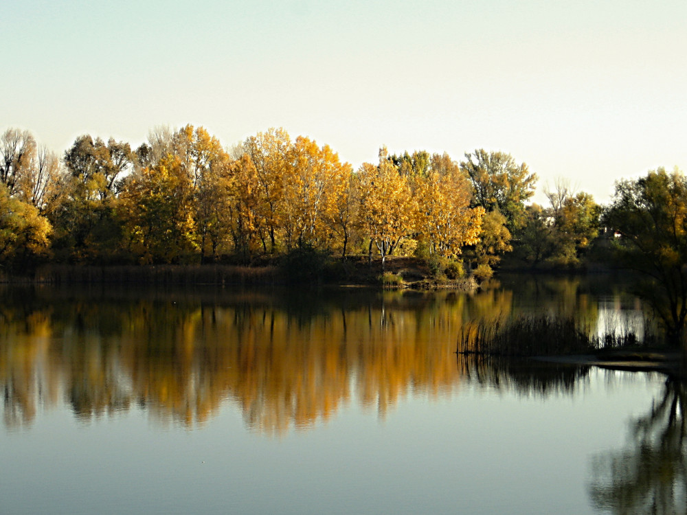 Jeseň na jazere