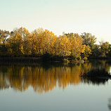 Jeseň na jazere