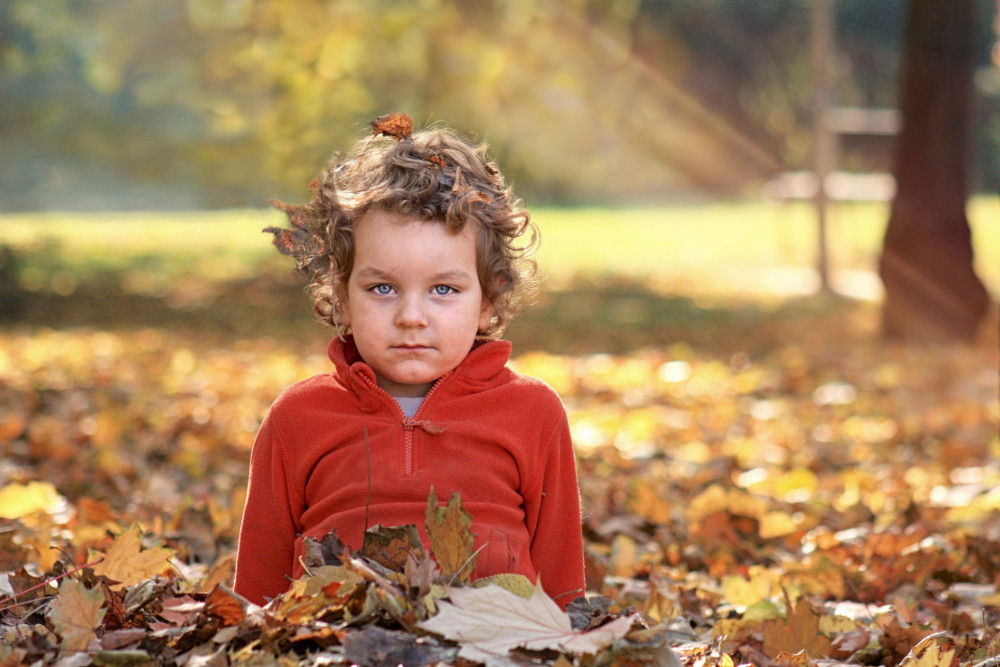 Hry v jesennom lístí