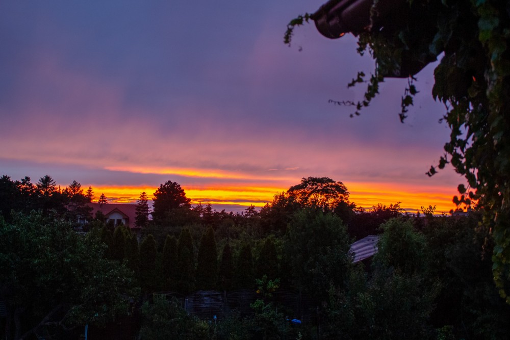 Sunset in Hviezdoslavov