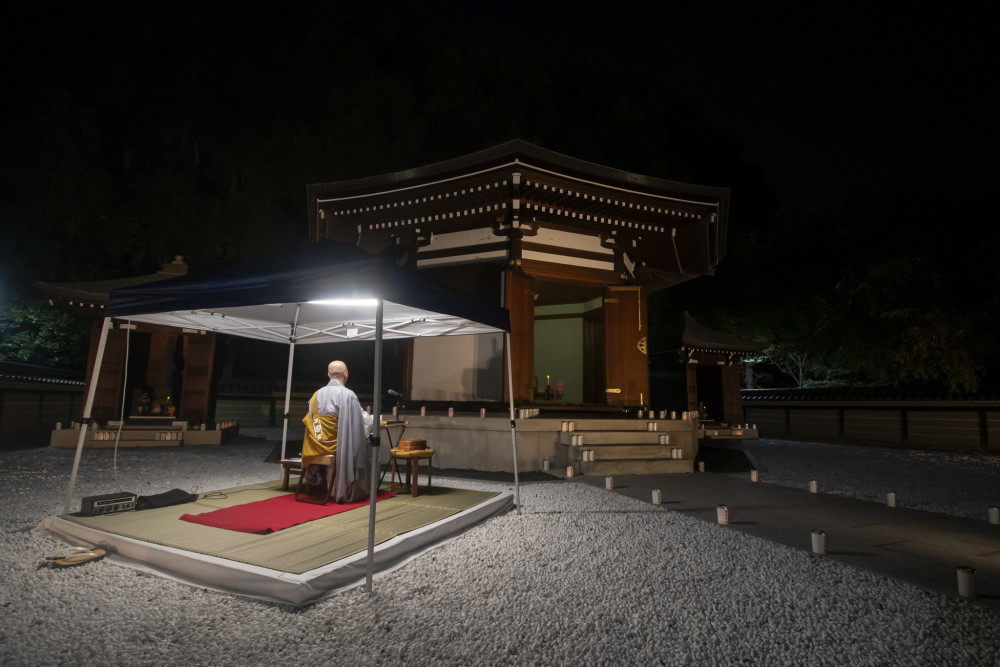 Oeshiki festival v Ikegami Honmonji chráme