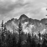 Lomnický štít po daždi z cyklu Vysoké Tatry