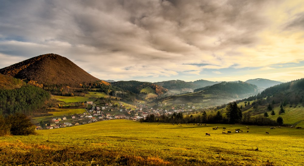 Jesenné ráno na Kysuciach