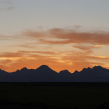 Vysoke Tatry pri západe slnka
