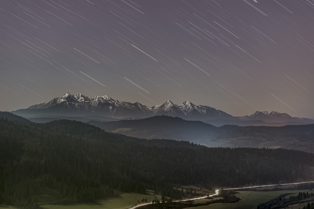 Nočné Tatry