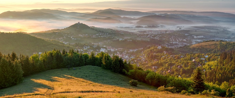 Panoráma Banskej Štiavnice