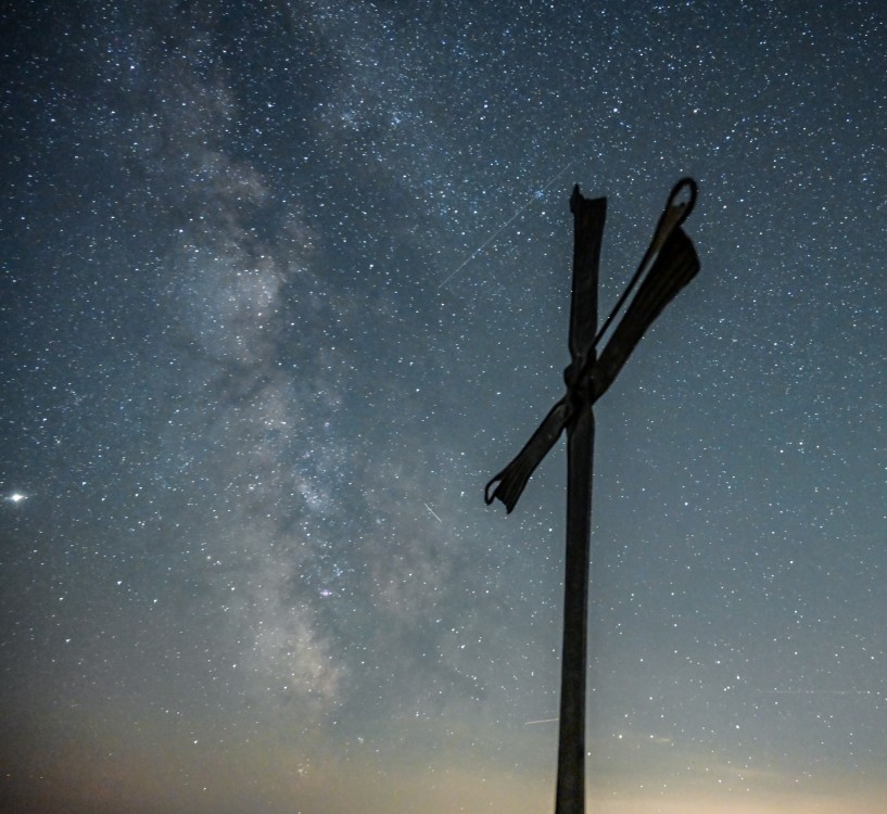 Nocna obloha nad Velkym Rozsutcom