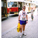Najkrajšie foto, Praha, maratón, 1997
