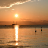 Západ slnka v Terste