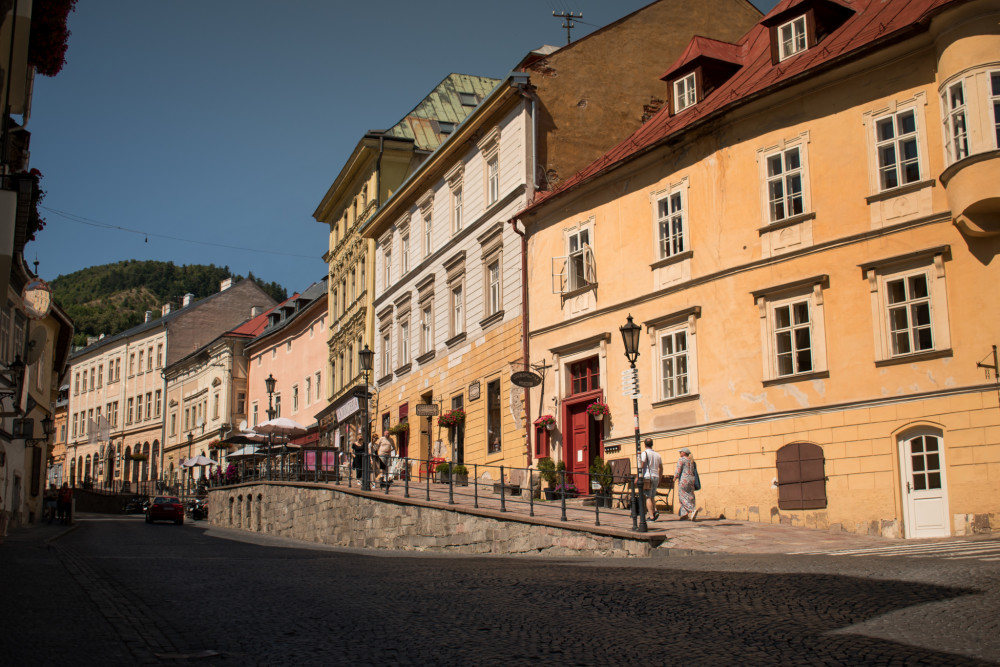 Štiavnickými uličkami