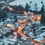 Podvečer v Banskej Štiavnici