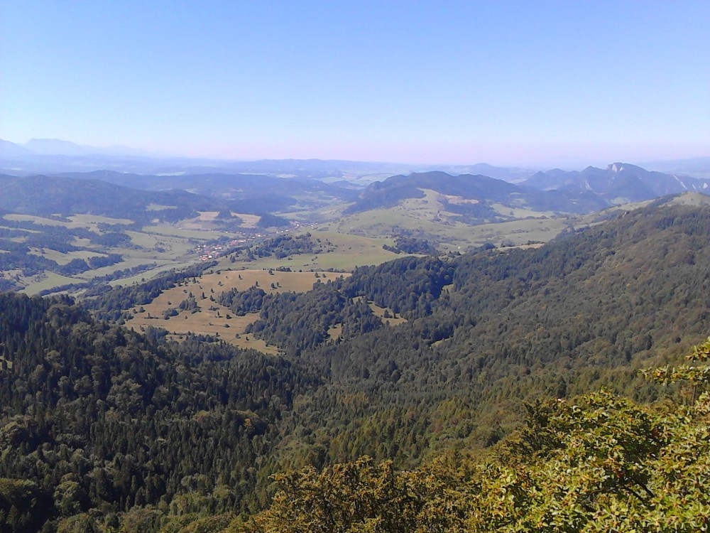 Vysoké skalky - vyhliadka - Pieniny