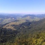 Vysoké skalky - vyhliadka - Pieniny