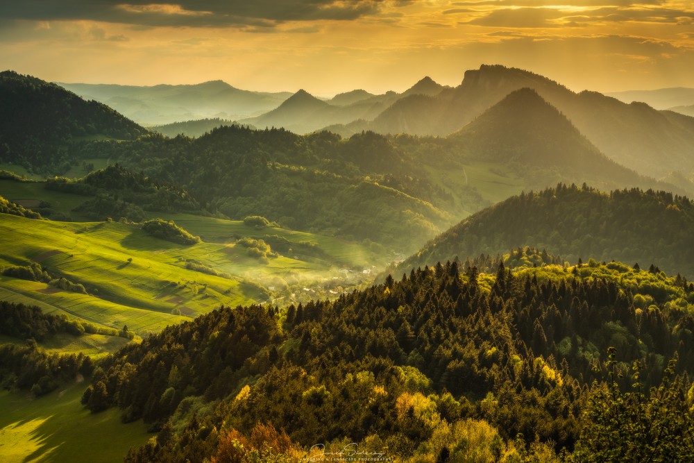 Podvečer nad Lesnicou