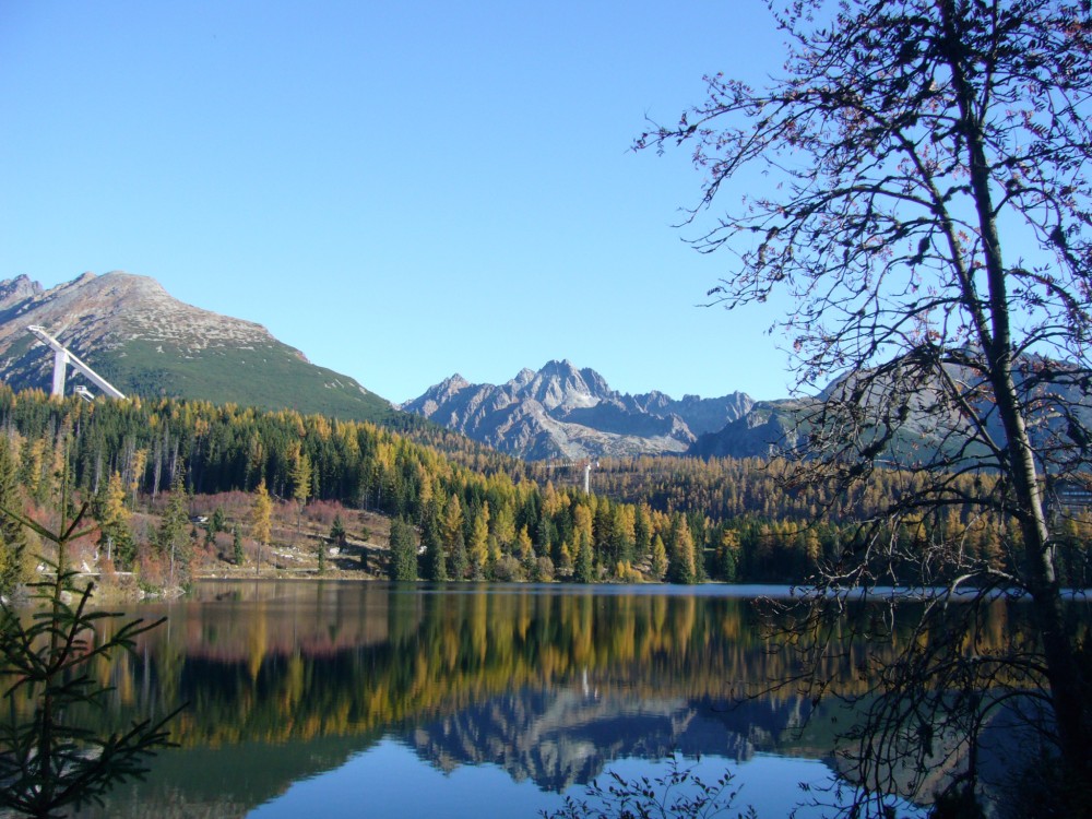 Strbske Pleso,,,panorama Tatier,,