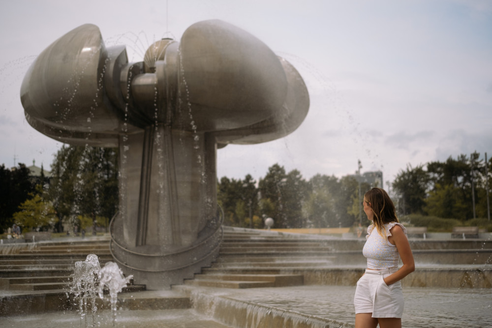 Fontána na Námestí Slobody