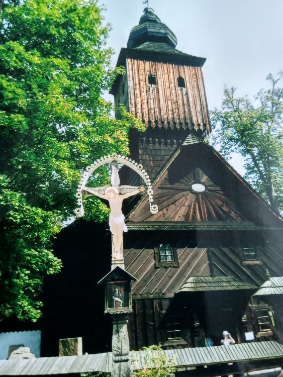 kostol -Valašské múzeum v prírode-Rožnov pod Radhoštěm
