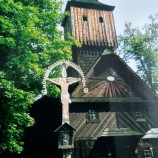 kostol -Valašské múzeum v prírode-Rožnov pod Radhoštěm