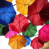 Colourful umbrellas