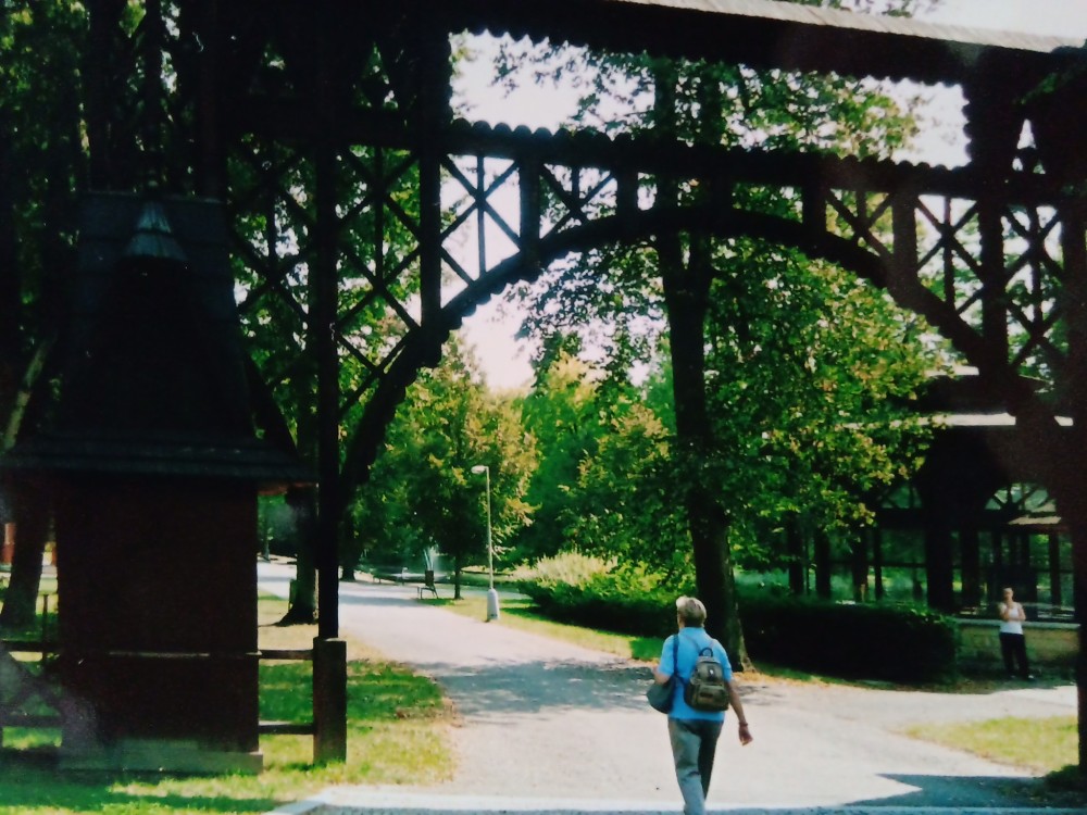 vstupná brána do parku Rožnov pod Radhoštěm
