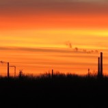 industrial sunrise