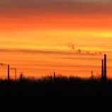industrial sunrise