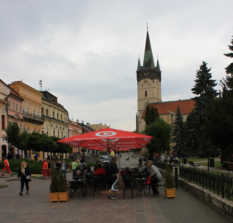 mesto Prešov Východné Slovensko SR