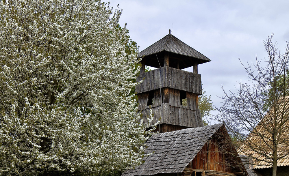 Skanzen Modrá
