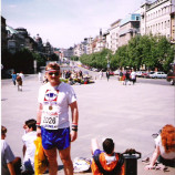 Najkrajšie foto, Praha, maratón, 1997